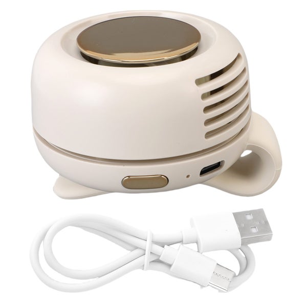 portable fan quiet fan compact fan rechargeable fan Waist Fan 3 Speed Silent Carousel 8
