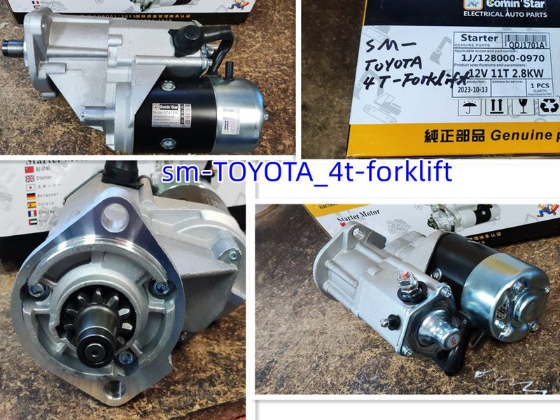 Digger Starter Motor for CAT / EX / SH / SK / DH / Toyota / Hyundai / Doosan Carousel 18