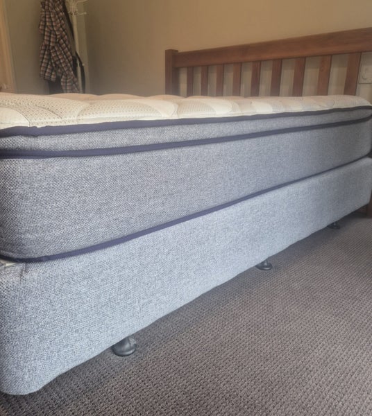 Super King Mattress with Twin Base Plus Headboard63039328518019114