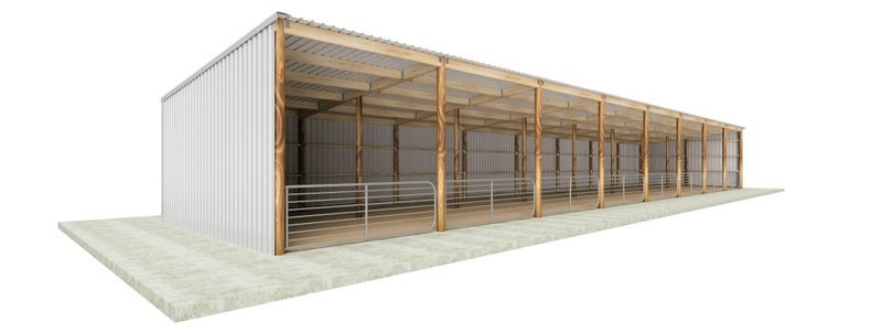 Calf Shed 6m x 28.8m (8 BAY)629306972249621122