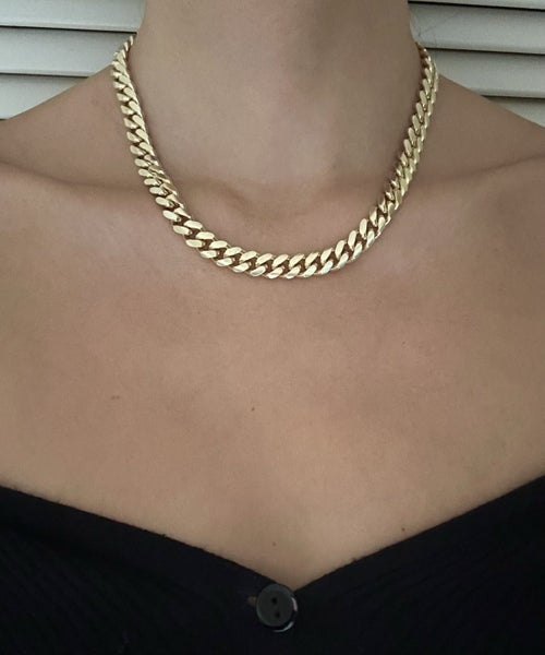 Sterling Silver Curb Chain 103g (Gold)629433450046751121