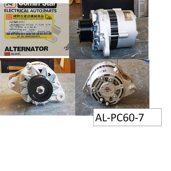 Digger alternator for PC10/20-7 56-7 60-5 60-7 70-8 PC200-3 200-6 200-8 360-7 Carousel 2