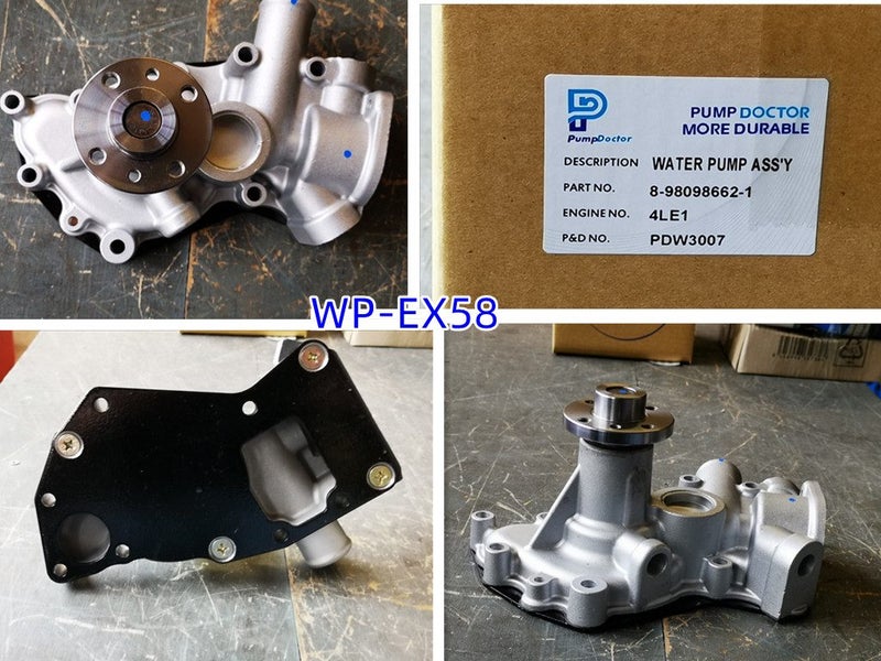 Digger Water Pump for Hitachi EX58 60-1 EX200-1/3/5 ZAX55 75 200-6 in Auckland Carousel 1