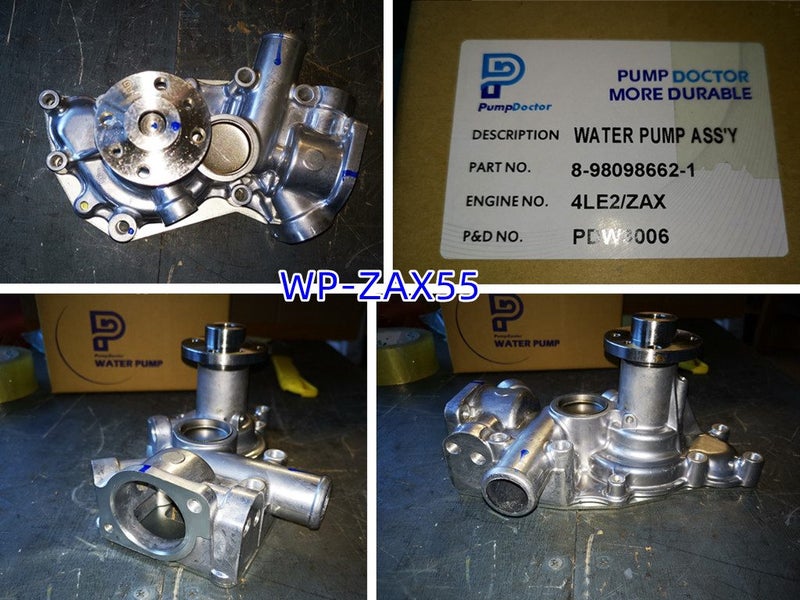 Digger Water Pump for Hitachi EX58 60-1 EX200-1/3/5 ZAX55 75 200-6 in Auckland Carousel 8