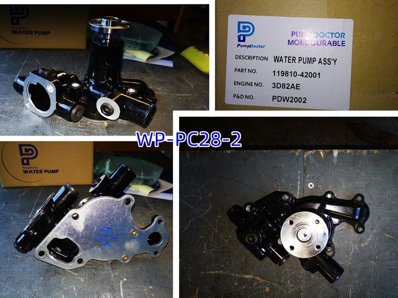 Digger Water Pump for PC28-2 30 30-7 PC40/40-3 56-7 PC60 60-8 PC70 in Auckland Carousel 1