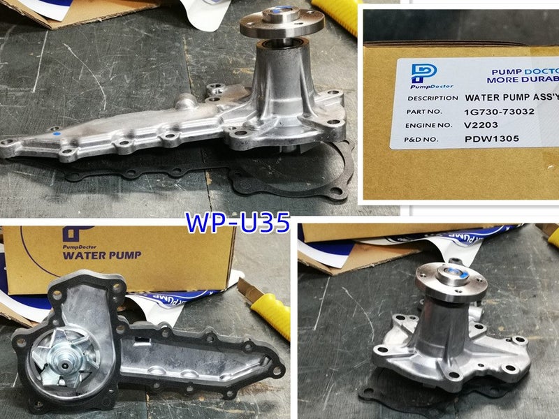 Digger Water Pump for Kobelco SK60 SK120-1/-5 SK160 SK200-3/-6/-8 220LC U35 Carousel 9