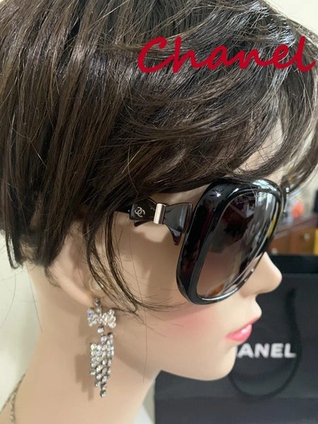 *WOW* FAB CHANEL SUNGLASSES IN TORTOISHELL BROWN WITH CHANEL CASE - NEW62930694187267112