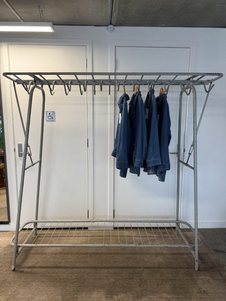 ?? Vintage Industrial Russian Coat Rack – Authentic Steel Statement Piece62930694498819115