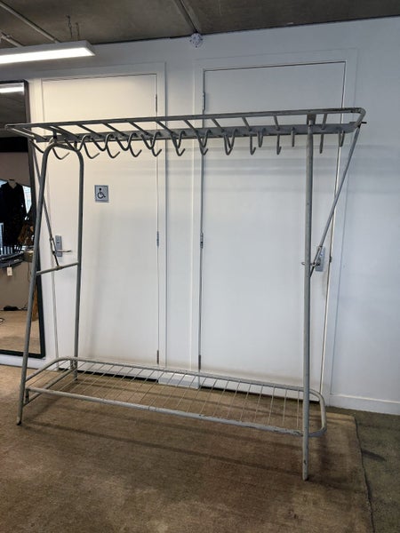 ?? Vintage Industrial Russian Coat Rack – Authentic Steel Statement Piece62930694498819113