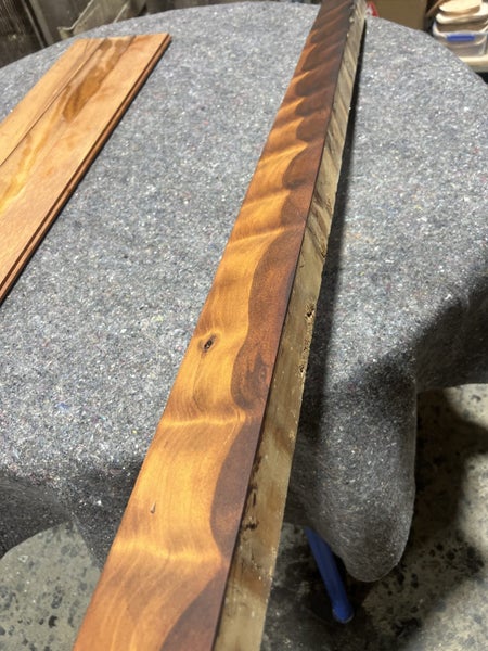 Ancient Kauri Mega Curl Wood – Rare Collector’s Piece (1720 × 85 × 45 mm)62930694330881114