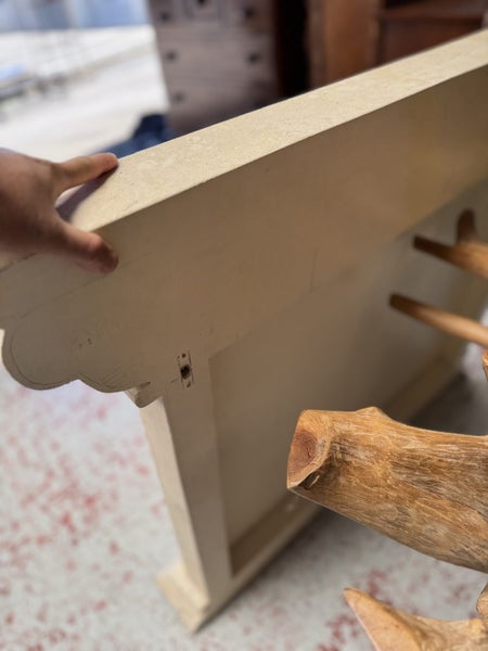 Quality Italian Style Cast Travertine Wall Mirror Carousel 20