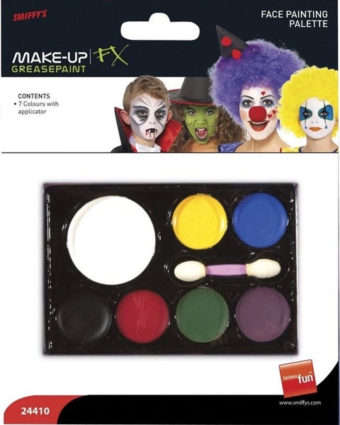 Multi Colour Face Painting Palette Carousel 1