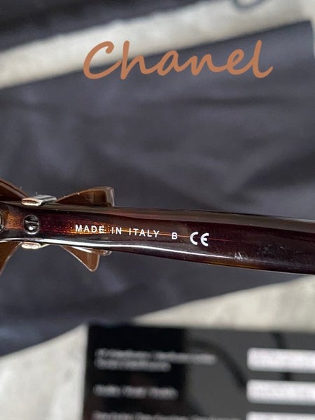 *WOW* FAB CHANEL SUNGLASSES IN TORTOISHELL BROWN WITH CHANEL CASE - NEW62930694187267114