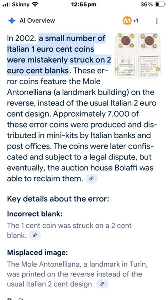 2cent euro 2002 R RARE EROR! Carousel 3