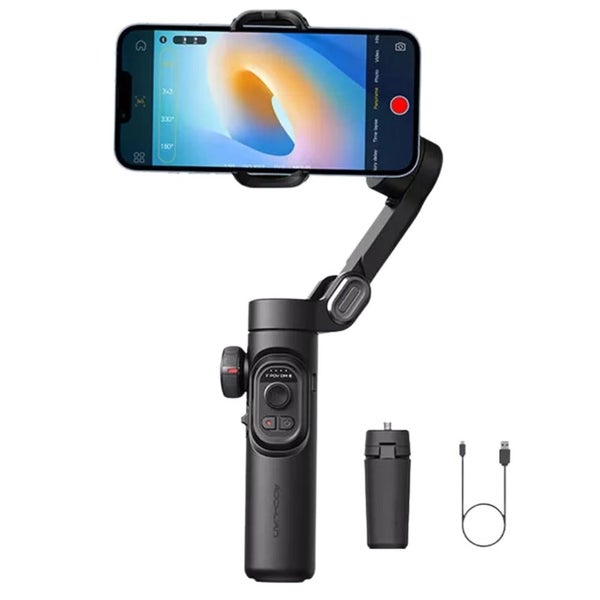 Smartphone Gimbal Stabilizer 3 Axis Handheld for iPhone & Android Carousel 1