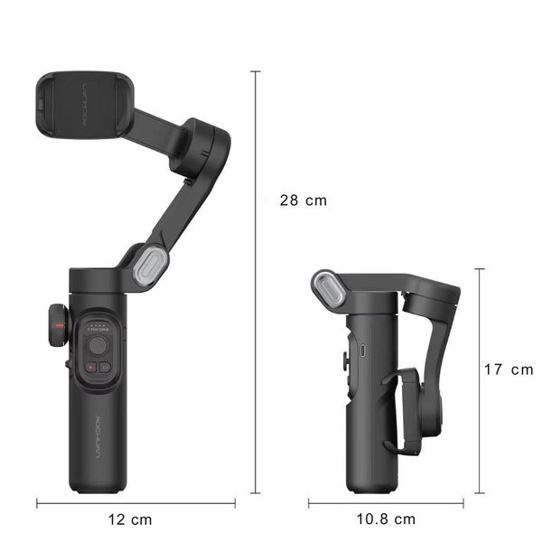 Smartphone Gimbal Stabilizer 3 Axis Handheld for iPhone & Android Carousel 14