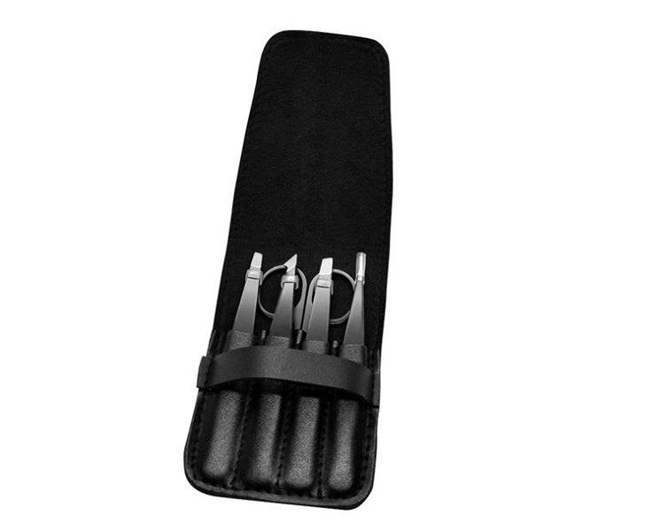Eyebrow Tweezers Set 5PCS,Best Precision Stainless Steel Tweezers Clip With C Carousel 1