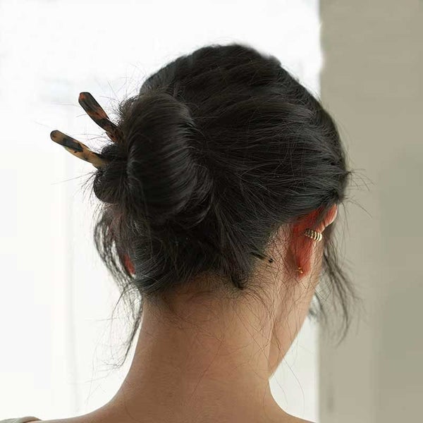Hair Stick "Cadin" (Tortoise) Carousel 2