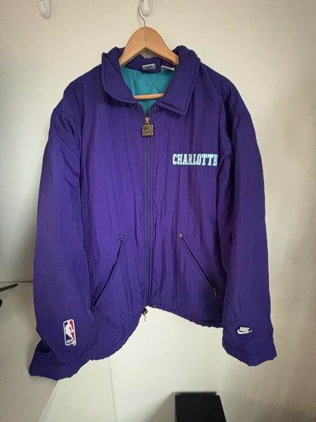 Vintage 90s Charlotte Hornets Nike Team Sport Puffer jacket629306953194251128