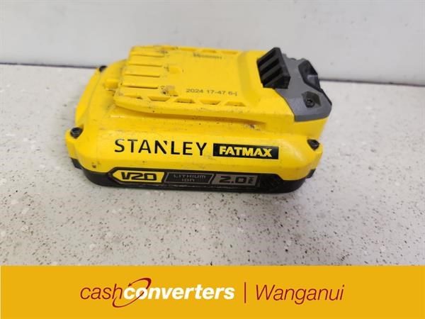Stanley Battery 18V 2.0AH SFMCB202 A1775044-5 Carousel 1
