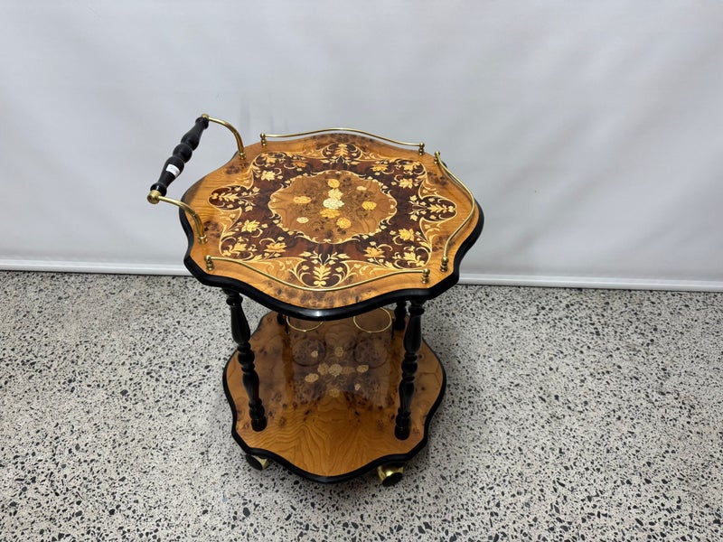 Italian Rosewood Marquetry Drinks Trolley (21238)62991664005633111