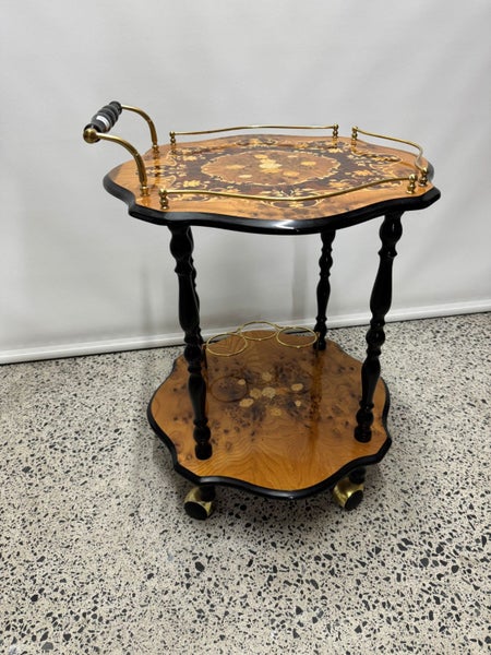 Italian Rosewood Marquetry Drinks Trolley (21238)62991664005633112