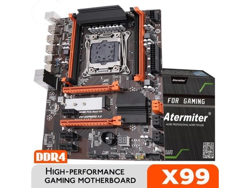 Atermiter Motherboard Kit Set With LGA 2011-3 Xeon E5 2670 V3 CPU Processor Carousel 1