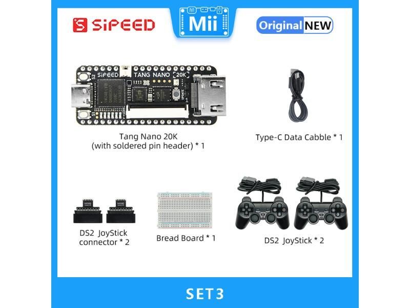 Sipeed Tang Nano 20K FPGA Dev Board RISCV Linux Retro Game Player Carousel 1