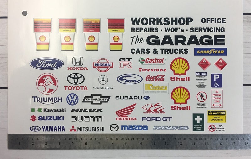 Stickers for your Toy Garage Carousel 2