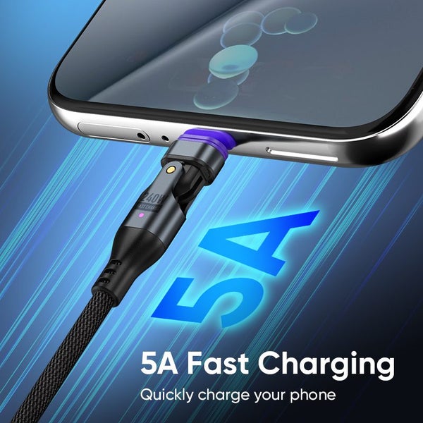 Super Fast! Thors 240W Type C 2m Magnetic Cable - E-marker chip - Type C Sirius62930695899394112
