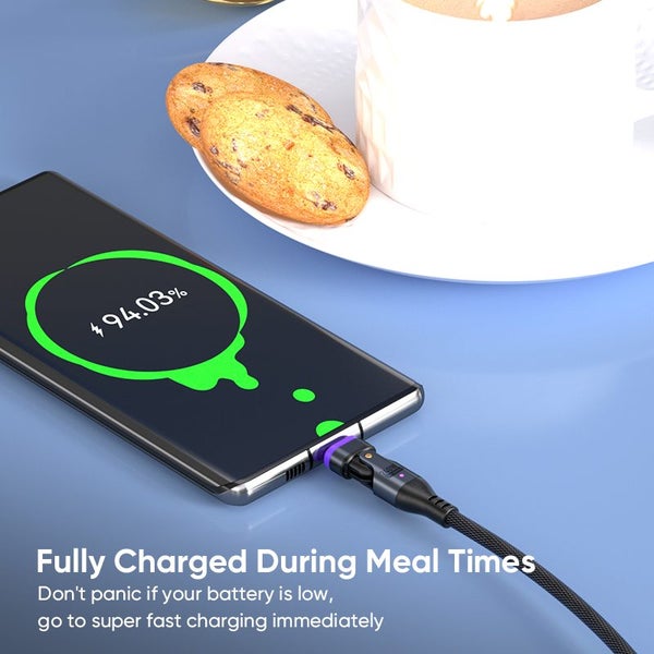 Super Fast! Thors 240W Type C 2m Magnetic Cable - E-marker chip - Type C Sirius62930695899394113