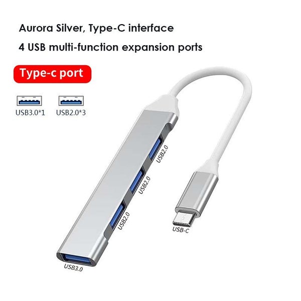 4 Port USB C HUB 3.0 For PC Computer Macbook Carousel 1