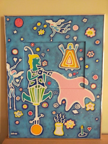 Painting, Sean Hammond God is a scientist 5/862930696138369118