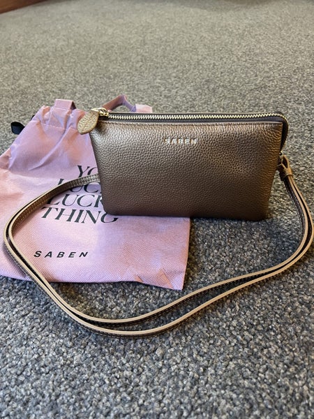 Saben Tilly Crossbody Brushed Bronze bnwt62932735742723113