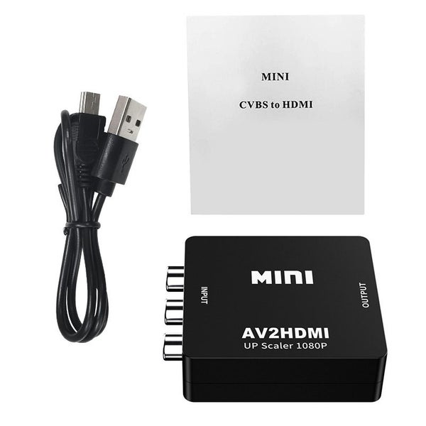 AV to HDMI Converter , AV to HDMI Converter - black Carousel 2
