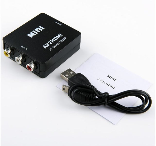 AV to HDMI Converter , AV to HDMI Converter - black Carousel 7