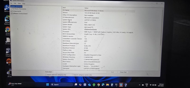 Acer Nitro 5 Bargain price!62954756237698111