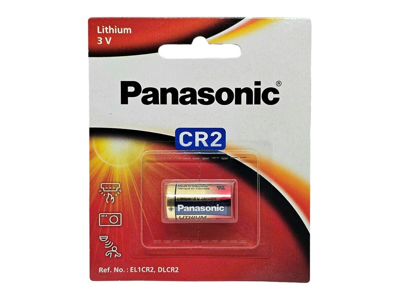 Panasonic CR2 Lithium 3V - 1 camera battery (B1 x 1) Carousel 1