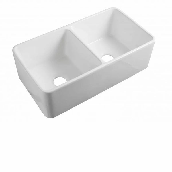Ceramic Butler Sink Double Bowl Carousel 1