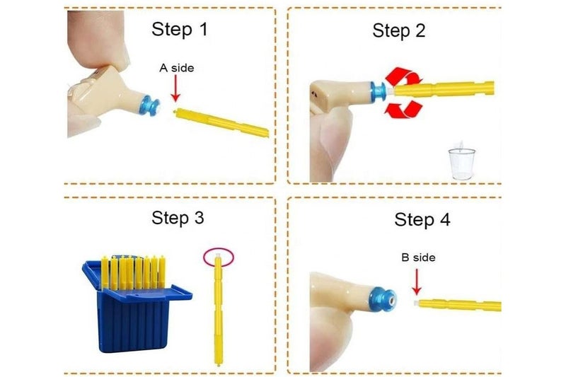 32Pcs Set Hearing Aids Wax Guard Filters for Starkey RIC ITC ITE CIC Hearing Aid Carousel 5