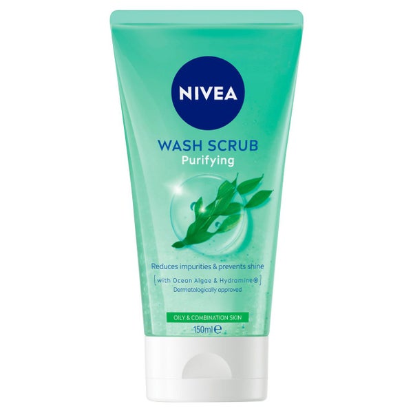 NIVEA Purifying Wash Scrub for Oily & Combination Skin 150ml Carousel 1