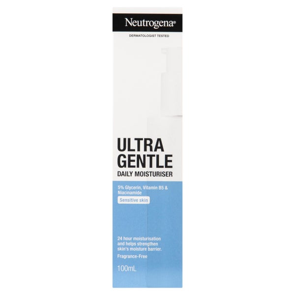 Neutrogena Ultra Gentle Daily Face Moisturiser Sensitive 100mL Carousel 1