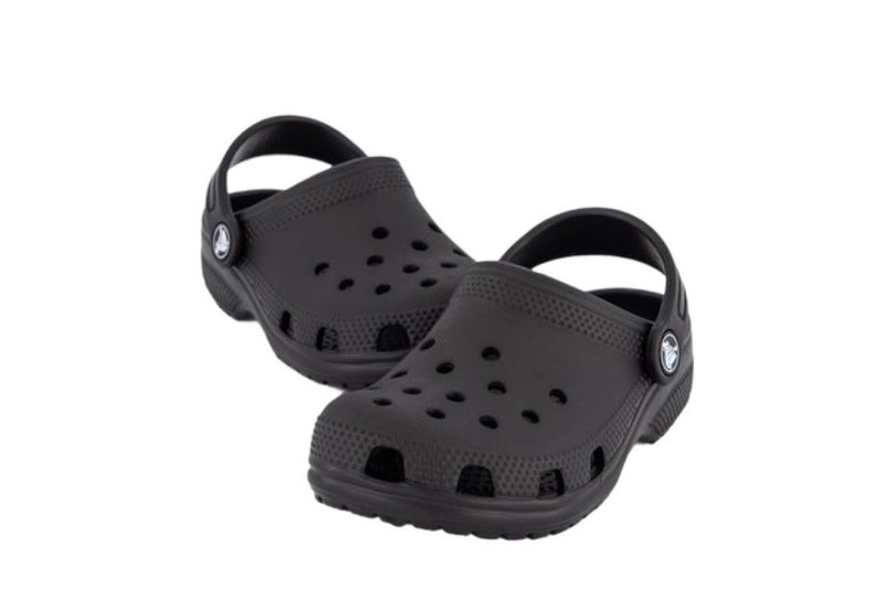 Crocs Classic Clog Kids' Sandals (Black) Carousel 2