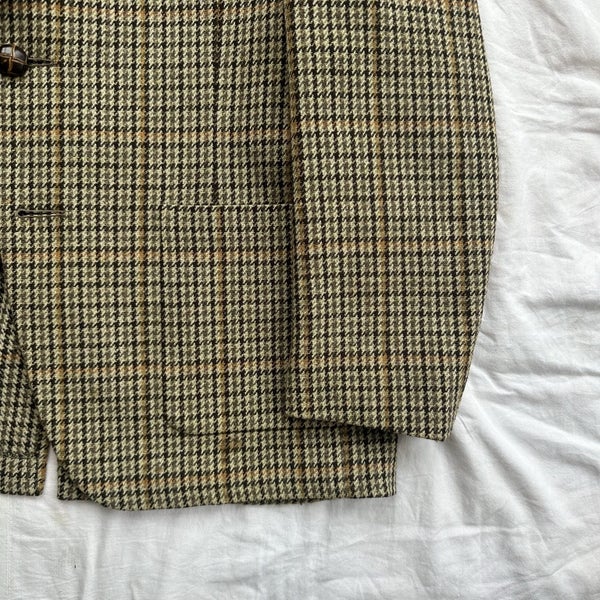 Vintage Guardsman Plaid Tweed Wool Blazer Jacket NZ Made Carousel 2