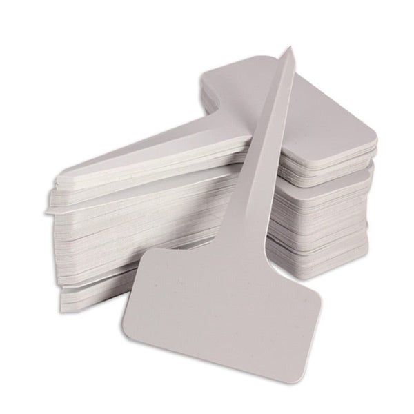 NZ Stock 100Pcs/set Plant Markers T-type Tags Markers Nursery Gray Garden Lab... Carousel 2