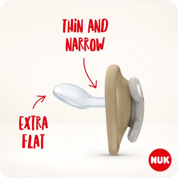 NUK Space Baby Dummy 18-36m, With Extra Ventilation, BPA-Free Silicone, 2 Pac... Carousel 7