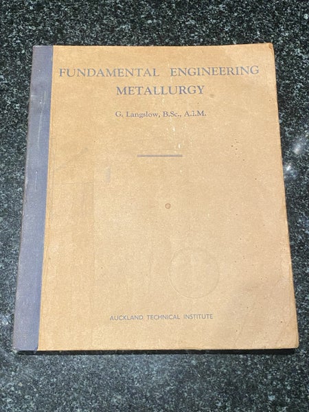 Vintage engineering book: Fundamental Engineering Metallurgy, AIT (1964) Carousel 1