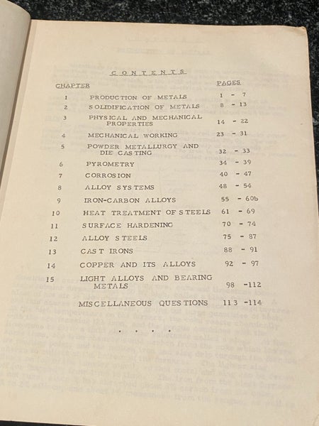 Vintage engineering book: Fundamental Engineering Metallurgy, AIT (1964) Carousel 2