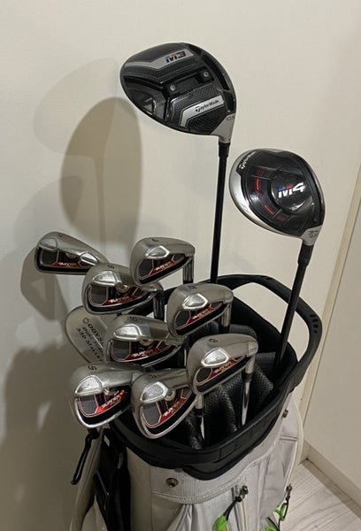 Top Class Taylormade Full Right Handed Golf Set, With Taylormade Bag Carousel 1