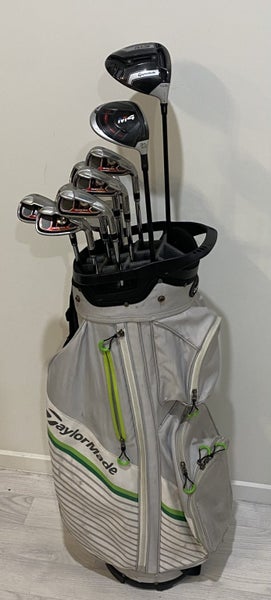 Top Class Taylormade Full Right Handed Golf Set, With Taylormade Bag Carousel 2